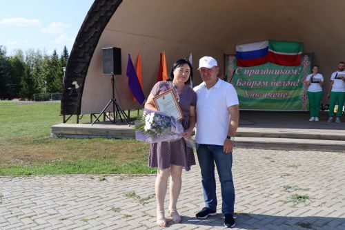 Дрожжановцы отметили Всероссийский день физкультурника