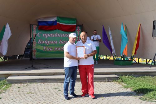 Дрожжановцы отметили Всероссийский день физкультурника