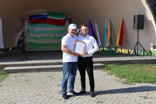 Дрожжановцы отметили Всероссийский день физкультурника