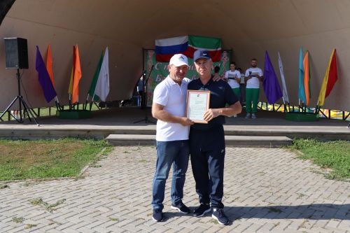 Дрожжановцы отметили Всероссийский день физкультурника