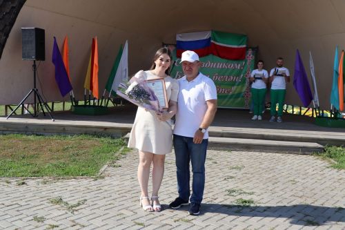 Дрожжановцы отметили Всероссийский день физкультурника