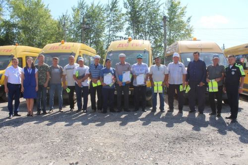 В Дрожжановском районе РТ  прошел конкурс «Лучший водитель школьного автобуса»