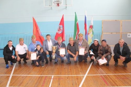В Дрожжановском районе РТ ветераны боевых действий соревновались по пулевой стрельбе
