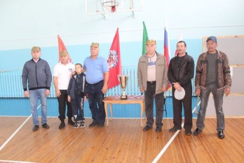 В Дрожжановском районе РТ ветераны боевых действий соревновались по пулевой стрельбе