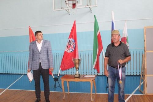 В Дрожжановском районе РТ ветераны боевых действий соревновались по пулевой стрельбе