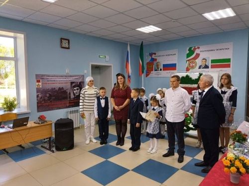 Яңа Кәкерле мәктәбендә беренче кыңгырау чыңлады