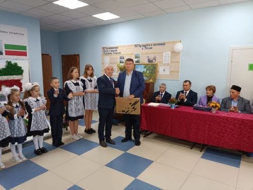 Яңа Кәкерле мәктәбендә беренче кыңгырау чыңлады