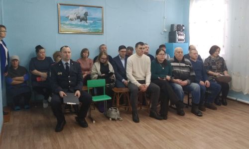 Сходы граждан прошли в Алешкин-Саплыкском и Шланговском сельских поселениях