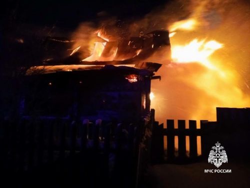 На пожаре в Татарстане погиб мужчина