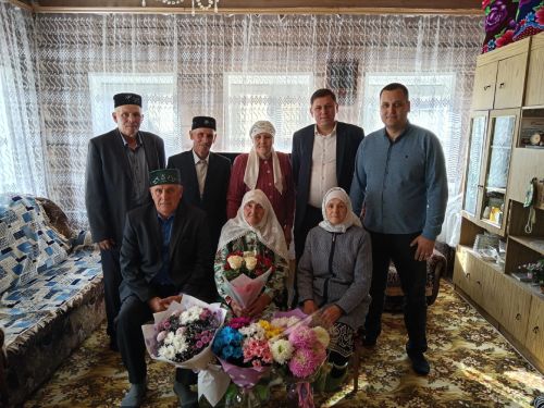 Жительница села Малая Цильна Дрожжановского района РТ отметила 90-летие