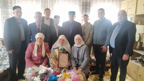 Жительница села Малая Цильна Дрожжановского района РТ отметила 90-летие