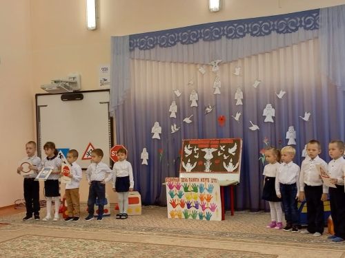 Дошколятам в селе Алешкин-Саплык Дрожжановского района РТ напомнили о правилах ПДД