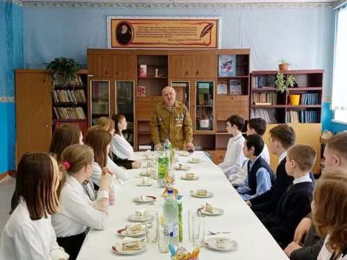 Встреча с воином-интернационалистом
