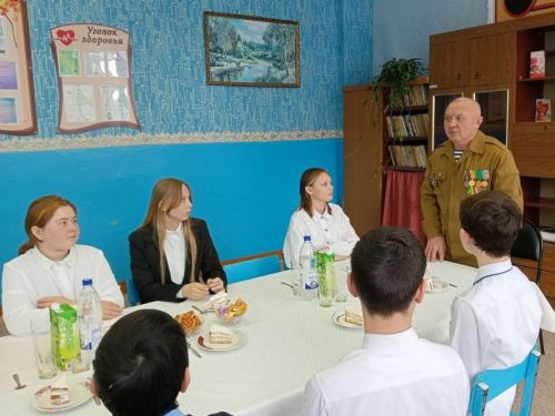 Встреча с воином-интернационалистом