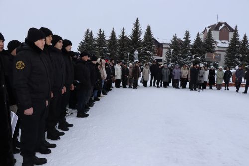 В Дрожжановском районе РТ в честь 81-ой годовщины победы в Сталинградской битве состоялся митинг