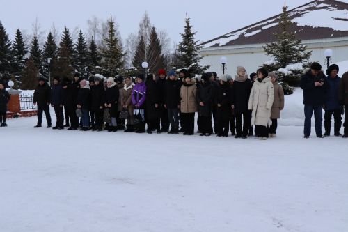 В Дрожжановском районе РТ в честь 81-ой годовщины победы в Сталинградской битве состоялся митинг