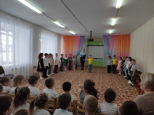 В Стародрожжановском детсаду «Солнышко» прошла встреча с социальными партнёрами- дедушками из Совета ветеранов