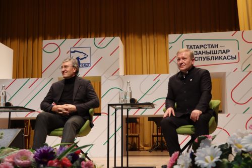 В Дрожжановский район прибыл автобусный марафон «Татарстан — республика достижений»