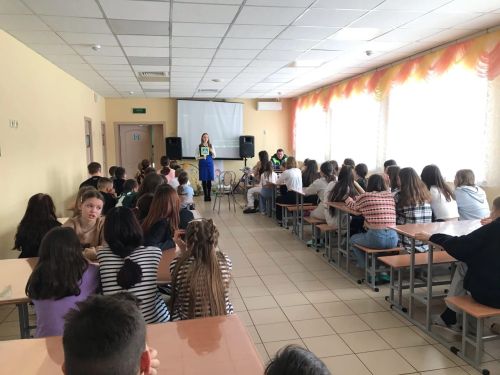 В лагере «Чайка» Дрожжановского района РТ автоинспекторы провели встречу с учащимися и их родителями