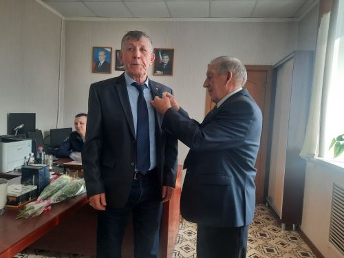 В Дрожжановском районе РТ поздравили ветеранов МВД