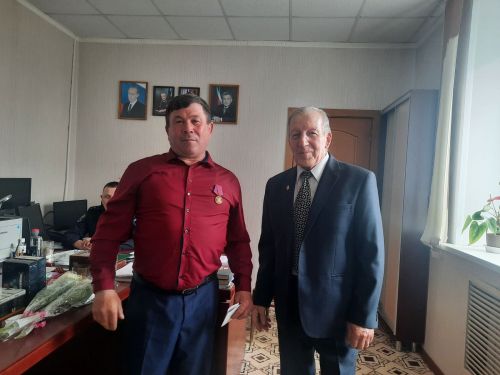 В Дрожжановском районе РТ поздравили ветеранов МВД