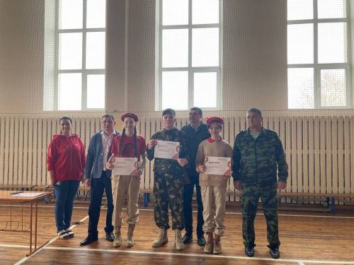 Дрожжановские школьники показали свои знания и навыки в области военно-патриотического воспитания