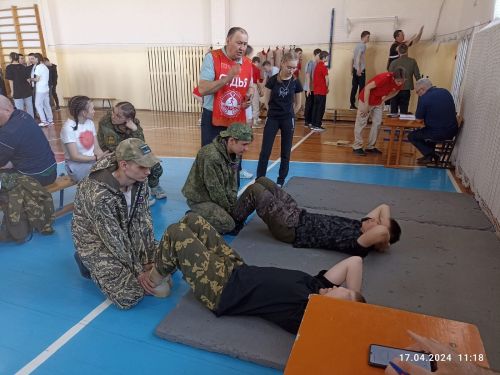В Дрожжановском районе во время муниципального этапа «Зарница» выполнили нормативы ГТО