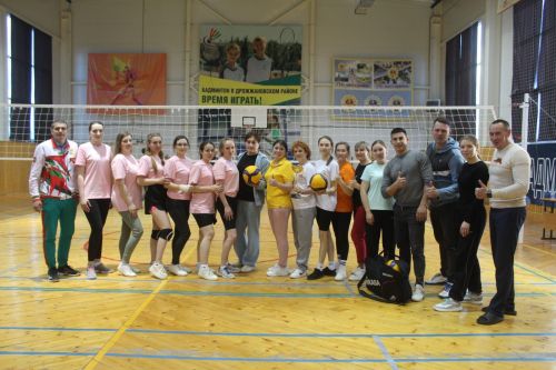 В Дрожжановском районе РТ завершился чемпионат района по волейболу среди организаций и учреждений
