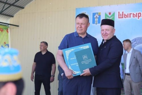 Делегация Дрожжановского района РТ приняла участие на Сабантуе в селе Шыгырдан