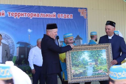 Делегация Дрожжановского района РТ приняла участие на Сабантуе в селе Шыгырдан