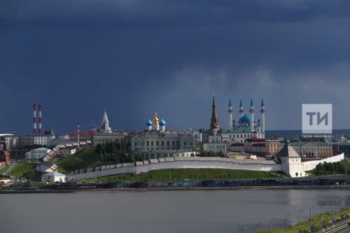 Синоптики обещают в Татарстане сильный дождь, град