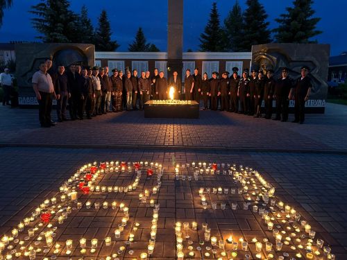 Дрожжановцы присоединились к акции «Свеча Памяти»