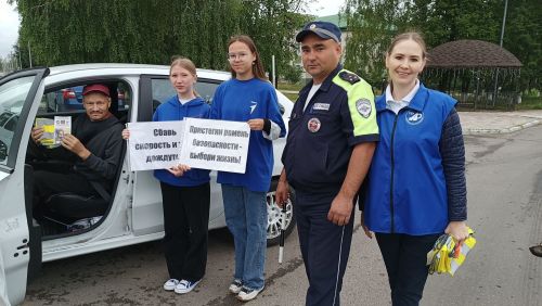 В Дрожжановском районе РТ прошла профилактическая акция по ПДД