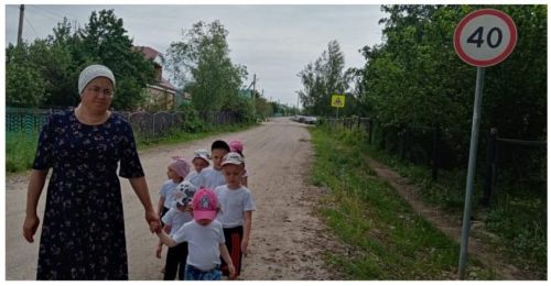 Мероприятия по ПДД прошли в Шланговском детском саду Дрожжановского района РТ