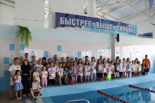 В Дрожжановском районе РТ прошли соревнования по плаванию