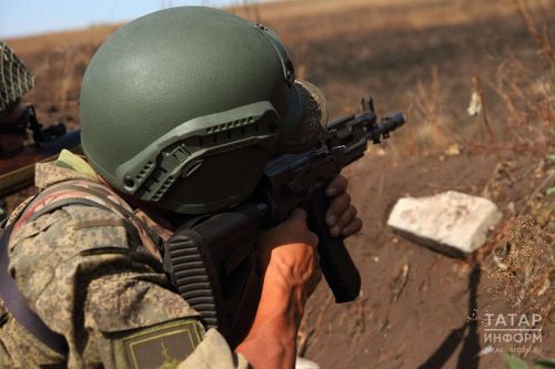 В Самарской области проходят подготовку бойцы-контрактники именного татарстанского батальона «Батыр»
