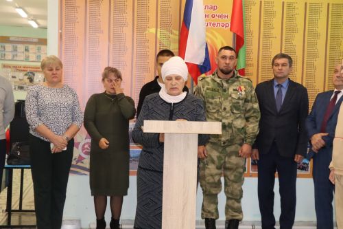 В Старокакерлинской школе Дрожжановского района РТ открыли уголок памяти участнику СВО