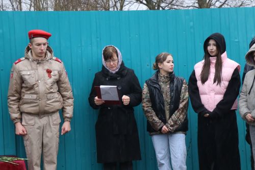 В селе Татарская Бездна Дрожжановского РТ почтили память героя СВО
