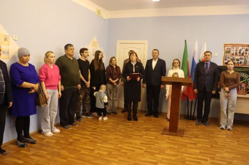 В селе Татарская Бездна Дрожжановского РТ почтили память героя СВО