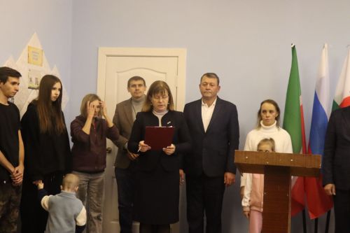 В селе Татарская Бездна Дрожжановского РТ почтили память героя СВО