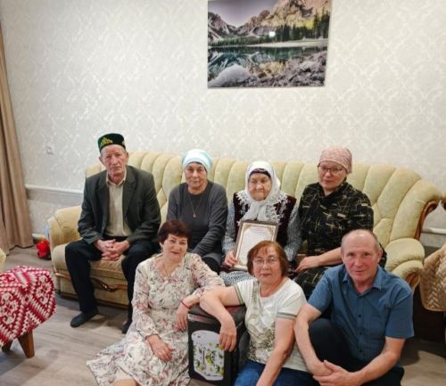 Чүпрәле районы Иске Кәкерле авылында яшәүче Аделбану Миначева 90 яшен тутырды