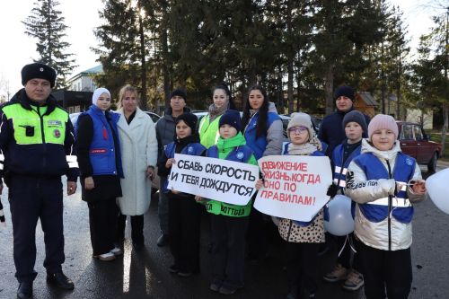 В Дрожжановском районе РТ проходят мероприятия ко Всемирному дню памяти жертв ДТП