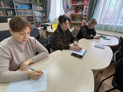 Дрожжановцы присоединились к акции «Татарча диктант»