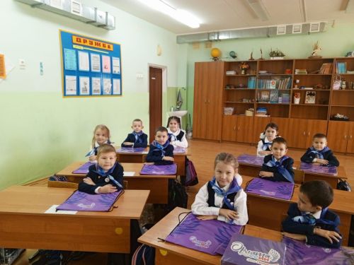 Торжественное посвящение в «Орлята России» состоялось в МБОУ «Стародрожжановская школа № 1»