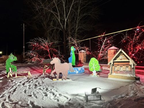 Без снега, но с душой: жители села Малая Цильна Дрожжановского района превращают село в праздник