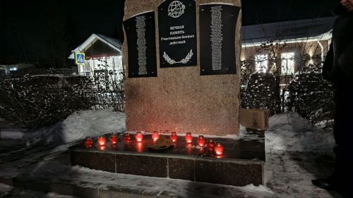 В Дрожжановском районе РТ прошла акция «Афганская свеча памяти»