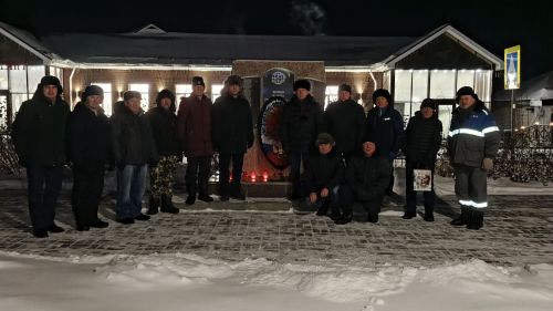 В Дрожжановском районе РТ прошла акция «Афганская свеча памяти»