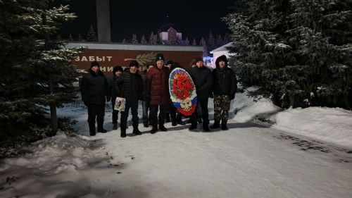 В Дрожжановском районе РТ прошла акция «Афганская свеча памяти»