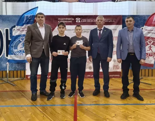 В Дрожжановском районе РТ врамках зимнего фестиваля ГТО были награждены обладатели знаков отличия ГТО