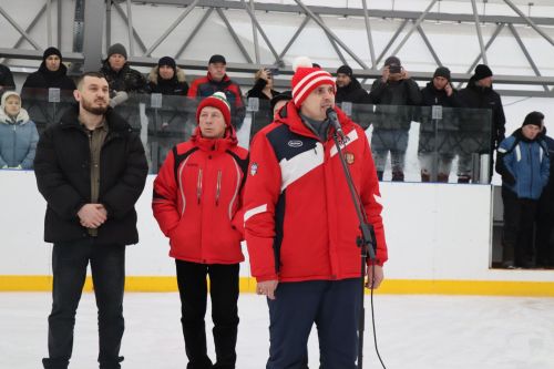 В Дрожжаном прошёл межрайонный турнир по хоккею с шайбой памяти Ильдара Халиуллова
